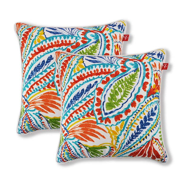 Pcinfuns Patio Indoor/Outdoor Decorative Throw Pillow Cover Cushion Case for Replacement 18" x 18" Set of 2 Phoenix